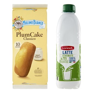 Mix Colazione Plumcake Mulino Bianco e Latte Bennet - Foto 1