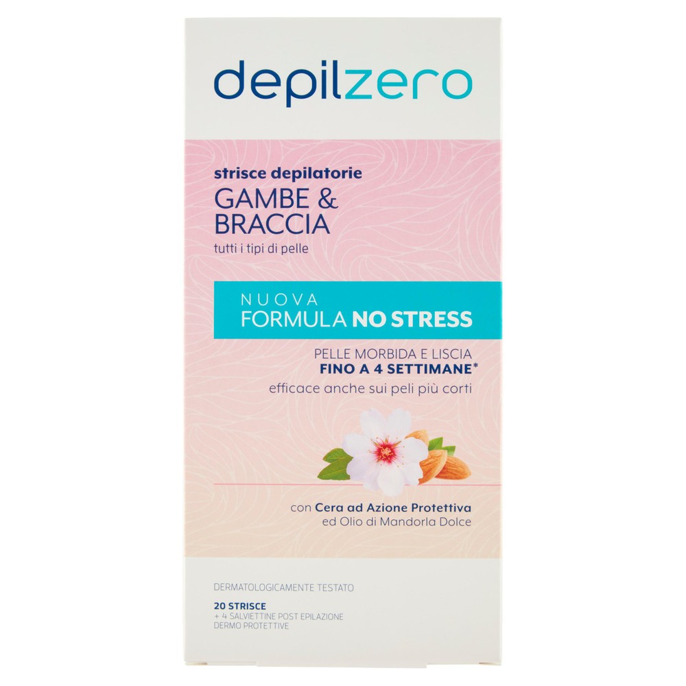 Strisce Depilatorie Gambe Depilzero - Foto 1