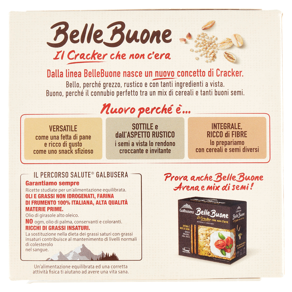 Cracker 5 Cereali Belle Buone Galbusera - Foto 3