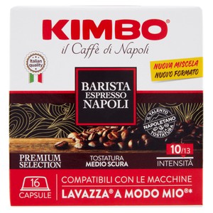 Caffè Barista Espresso Napoli Capsule Per Lavazza 16pz Kimbo - Foto 1