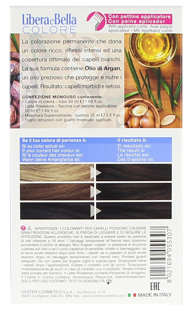 Colorazione Per Capelli Libera E Bella Castano Medio - Foto 2