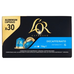 Caffè Espresso Decaffeinato Capsule Aluminium X30 L'or - Foto 1