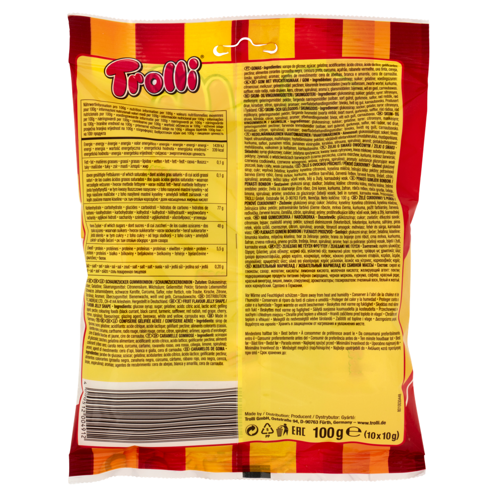 Caramelle Gommose Mini Burger 10x10g Trolli - Foto 3