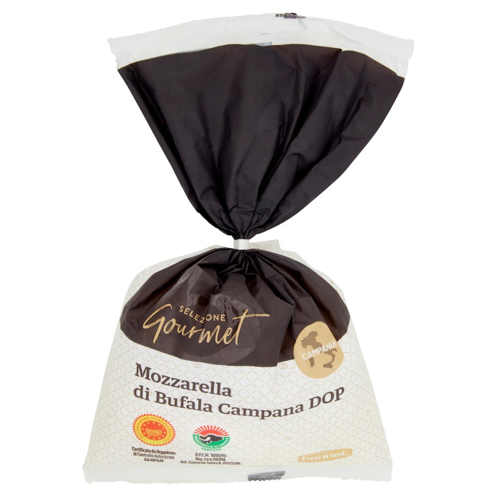 Mozzarella Di Bufala Campana Dop Ciuffo Selezione Gourmet Bennet - Foto 1