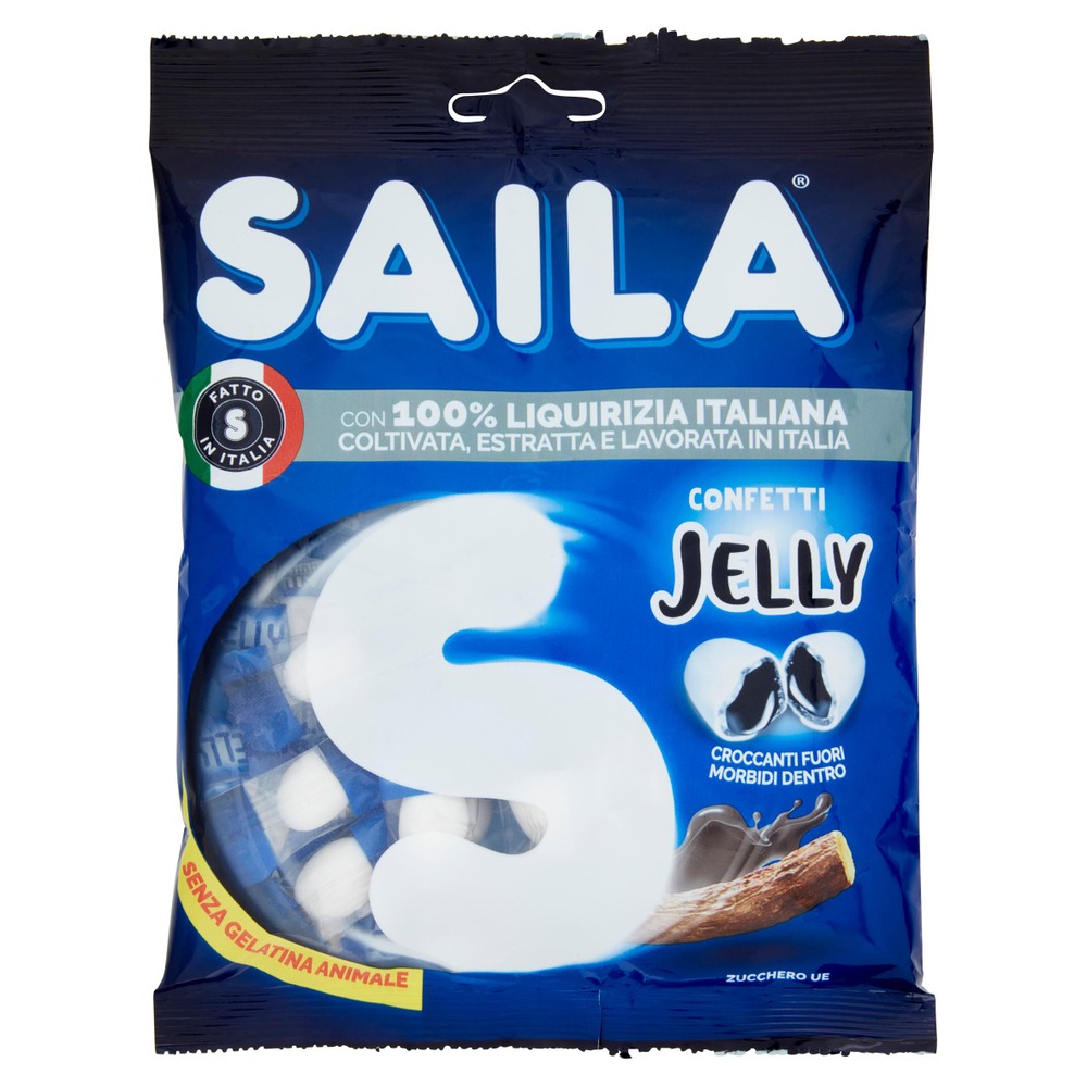 Caramelle Confetti Jelly Con Liquirizia Italiana Saila - Foto 1