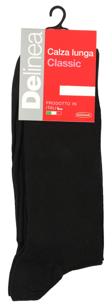 Calze Lunghe Uomo 42/44 Nero Costina 1:1 Delinea