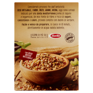 Mix 5 Cereali Pronti Con Riso Rosso, Farro, Orzo, Grano, Avena Barilla - Foto 2