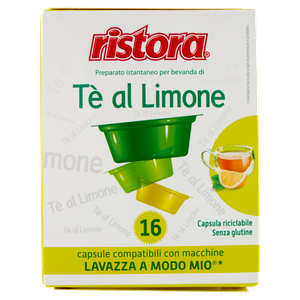 Tè Al Limone In Capsule Compatibili Lavazza A Modo Mio 16pz Ristora - Foto 3