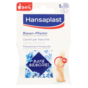 Cerotti Per Vesciche Blister Plaster Talloni 5pz Hansaplast - Foto 1