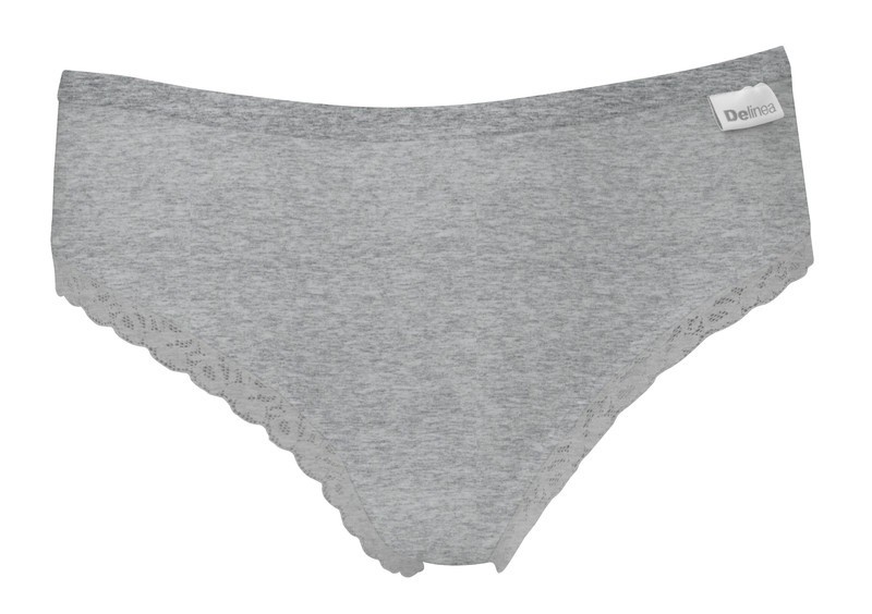 Slip Donna Pizzo XL Grigio Melange Delinea - Foto 1
