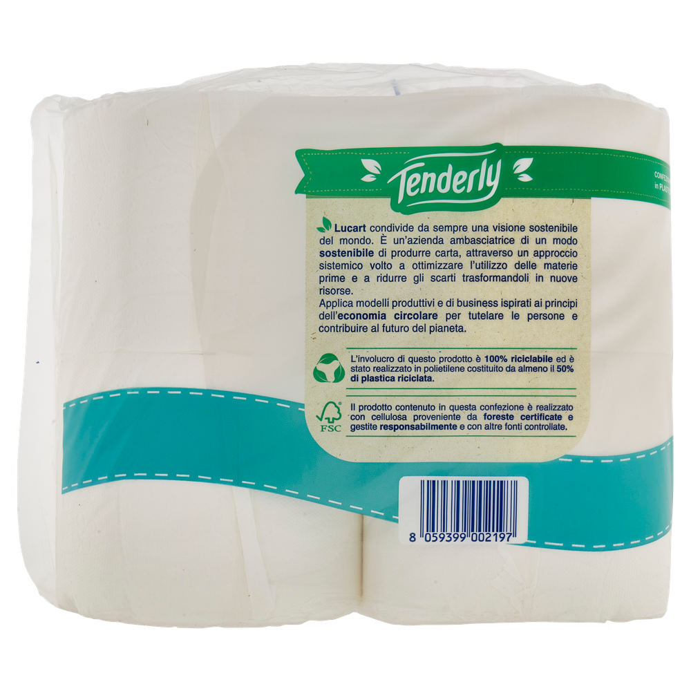 Carta Igienica Fior Di Lino Tenderly X12 - Foto 2