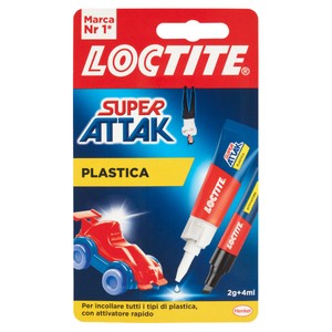 Super Attak Plastica 2 Gr + 4 Ml Loctite - Foto 1
