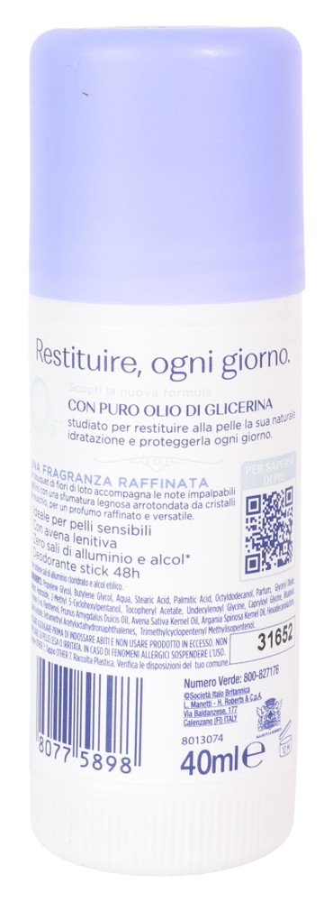 Deodorante Stick Sensibile Avena&Loto Neutro Roberts - Foto 3