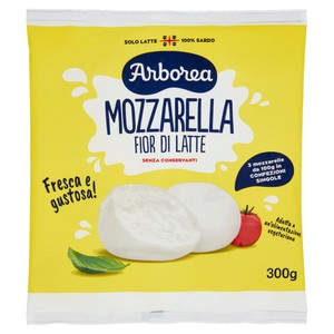 Mozzarella Fior Di Latte Arborea 3 Da Gr.100