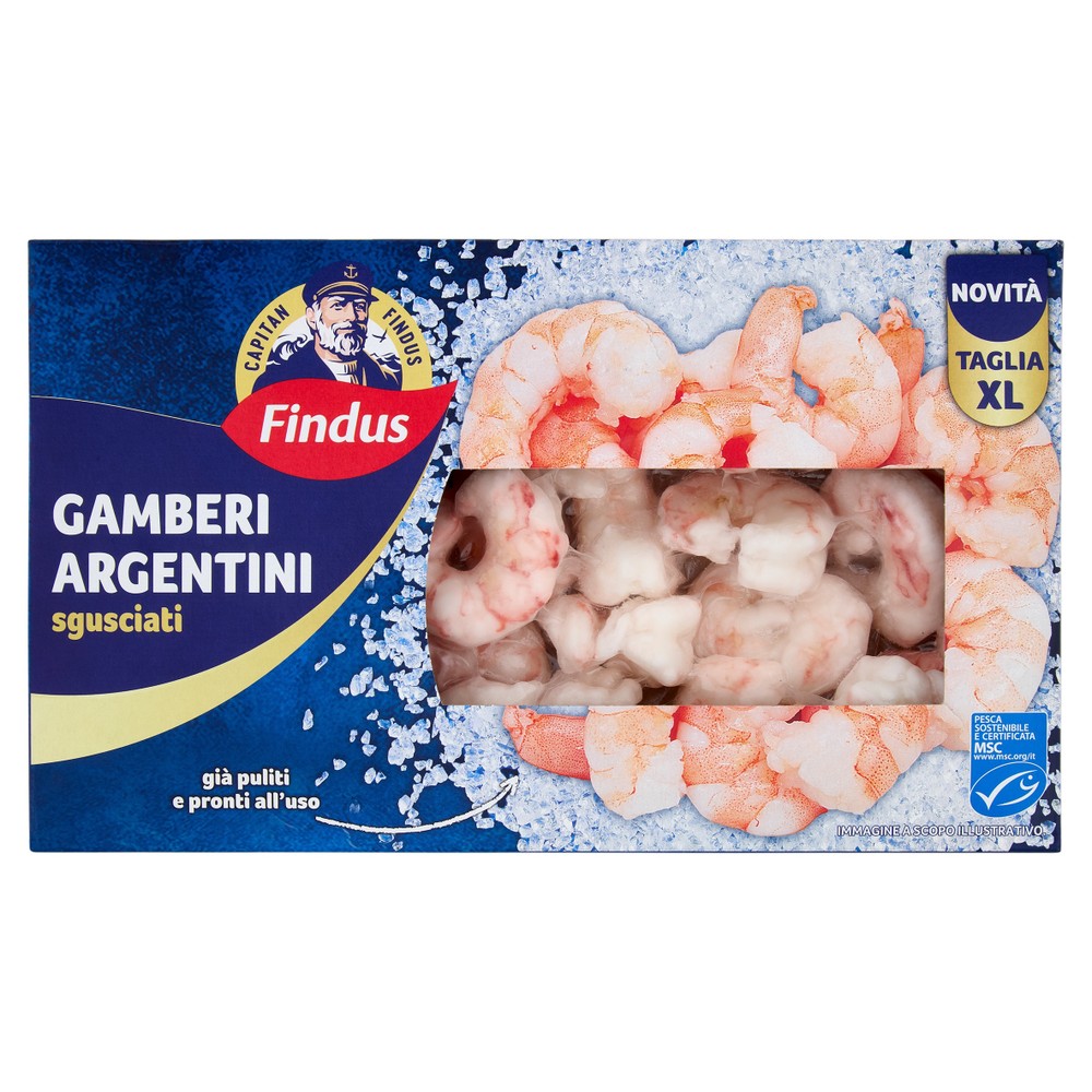Capitan Findus Gamberi Argentini Sgusciati - Foto 1