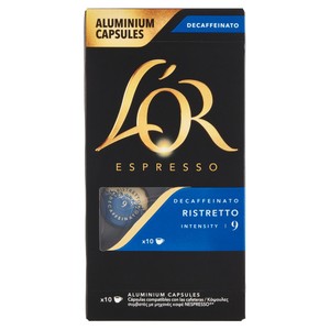 Capsule Caffè Espresso Decaffeinato Compatibili Nespresso 10pz L'or - Foto 1