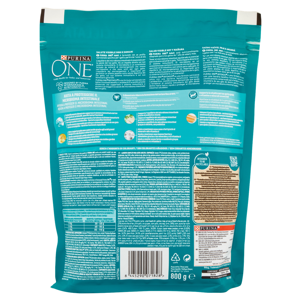 Alimento Secco Per Gatti Salmone Purina One Adult - Foto 3