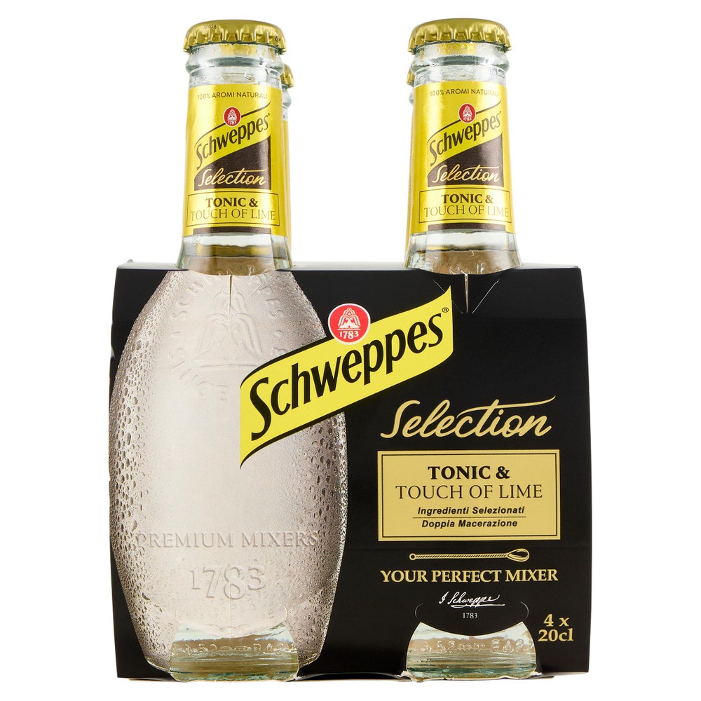 Schweppes Tonica Selection Touch Of Lime 4x20 Cl - Foto 1