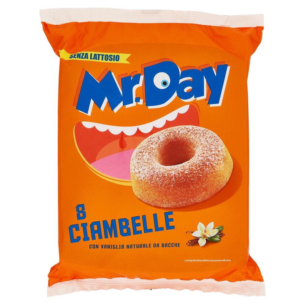Ciambelle Con Vaniglia Naturale Da Bacche 8x40g Mr.Day - Foto 1