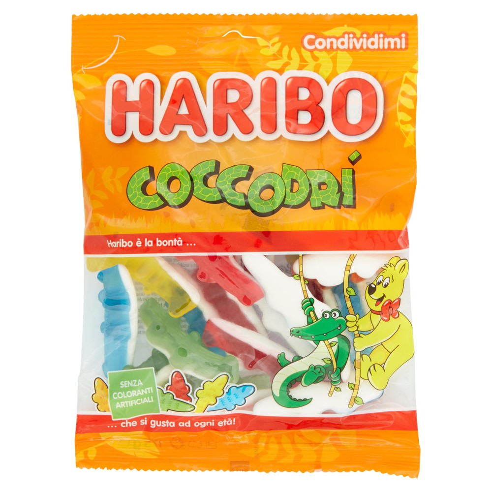 Caramelle Coccodrì Gommose Ai Gusti Misti Haribo - Foto 1