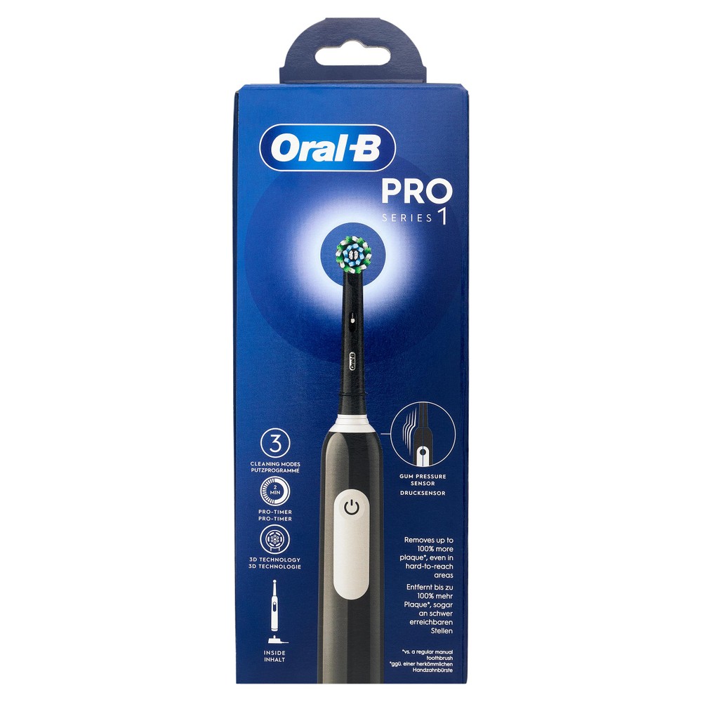 Spazzolino Elettrico Pro1 Cross Action Black Oral-B - Foto 1
