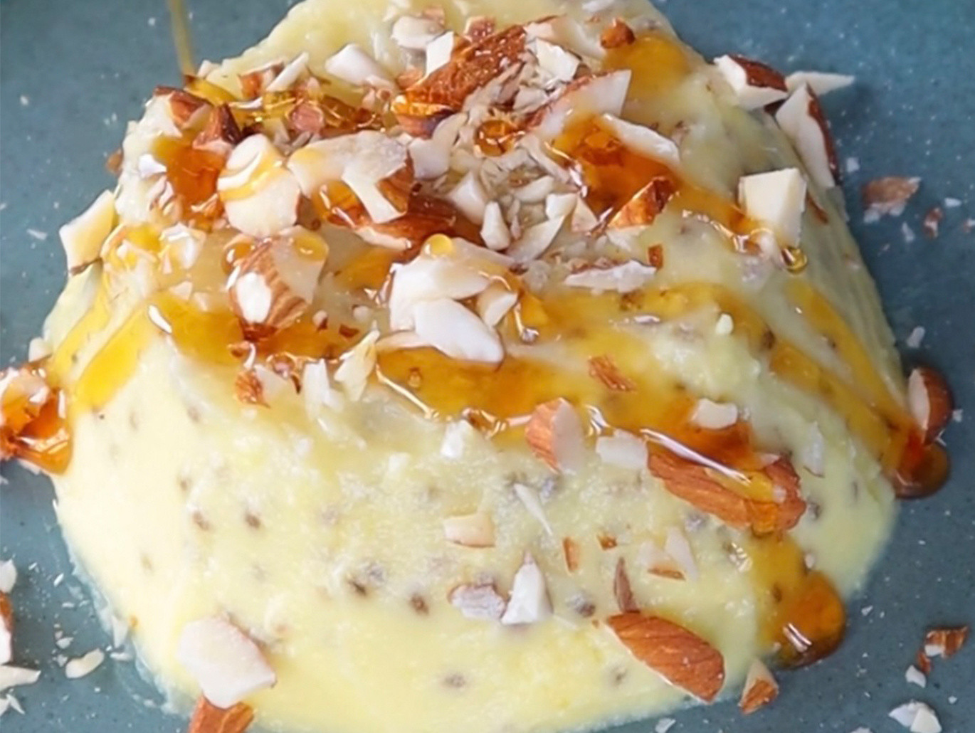 Panna cotta al mango