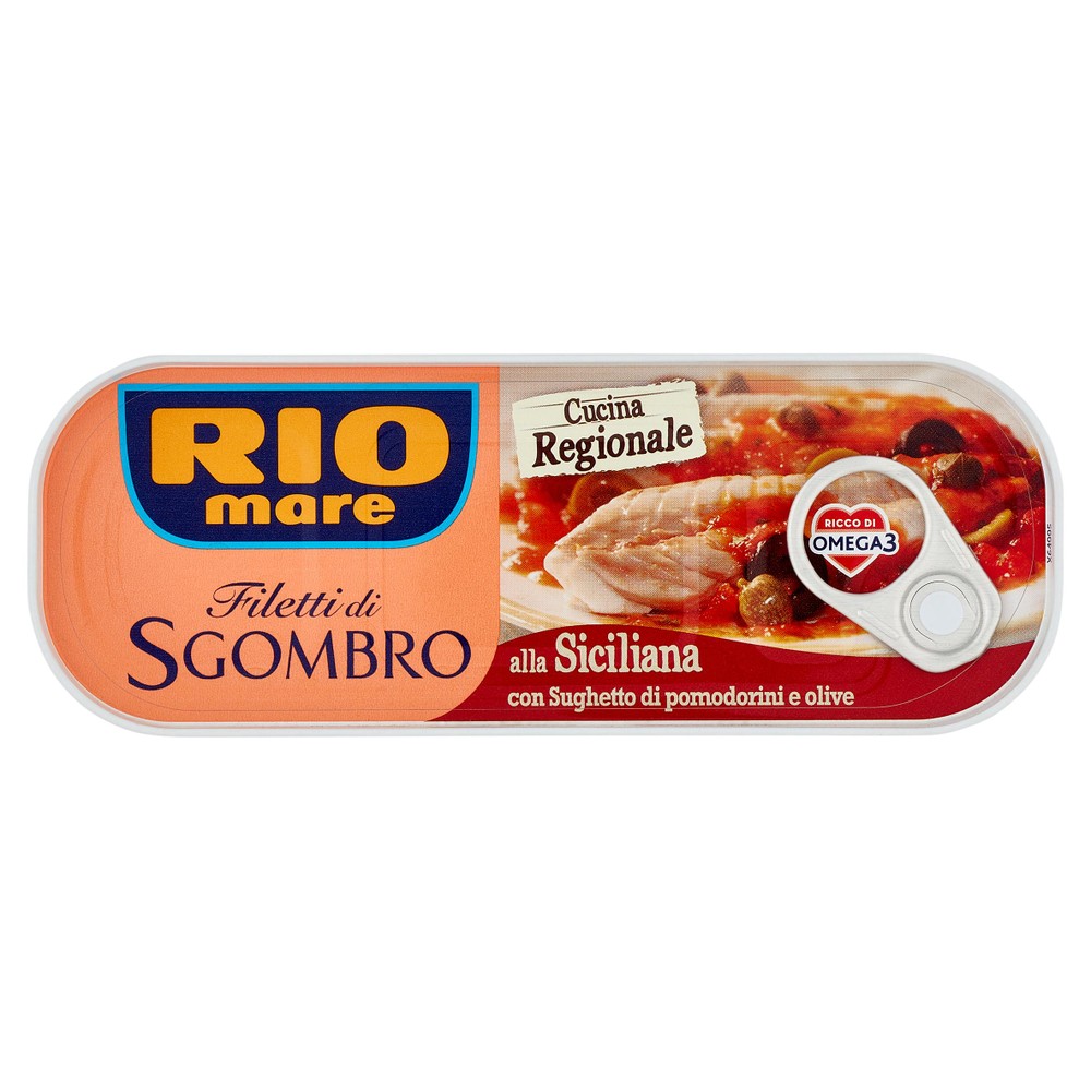 Filetti Di Sgombro Alla Sicliana Con Pomodorini E Olive Rio Mare - Foto 1