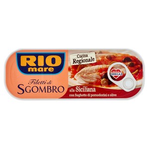 Filetti Di Sgombro Alla Sicliana Con Pomodorini E Olive Rio Mare - Foto 1