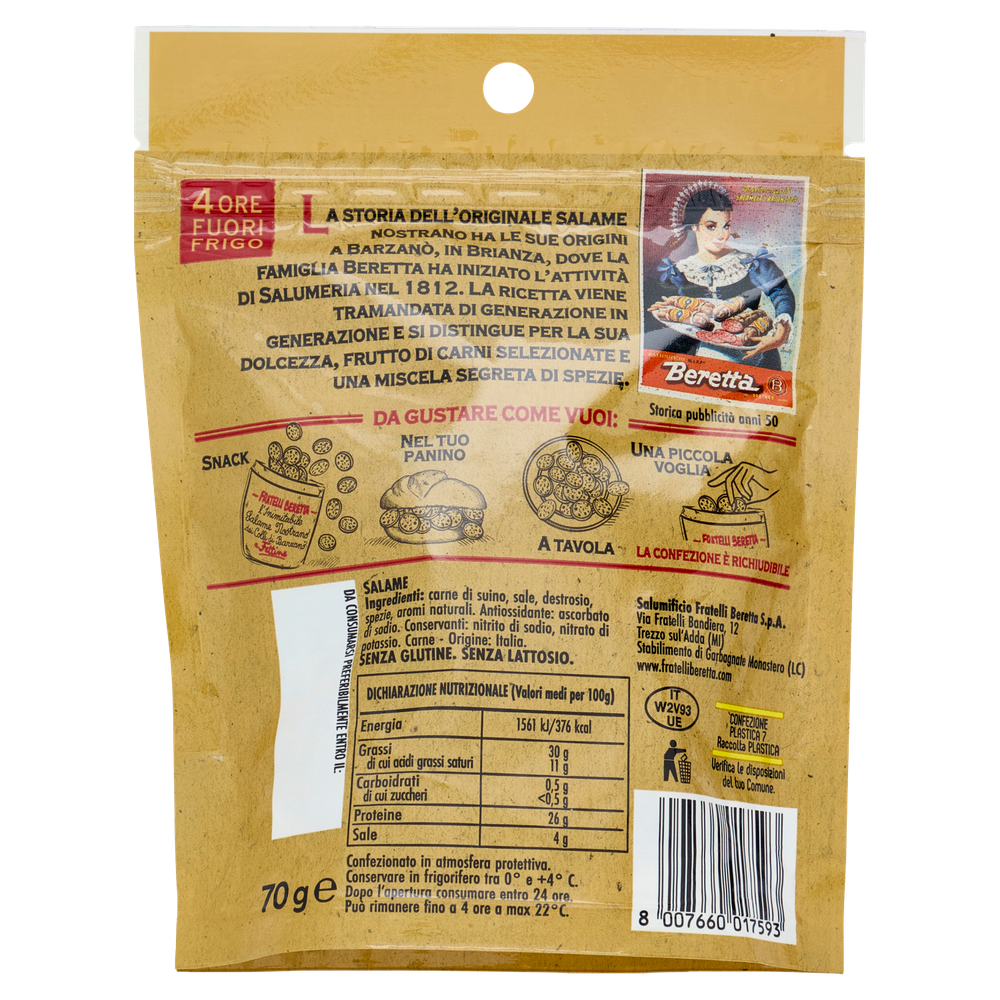 L'inimitabile Salame Nostrano Dei Colli Di Barzanò A Fettine - Foto 3