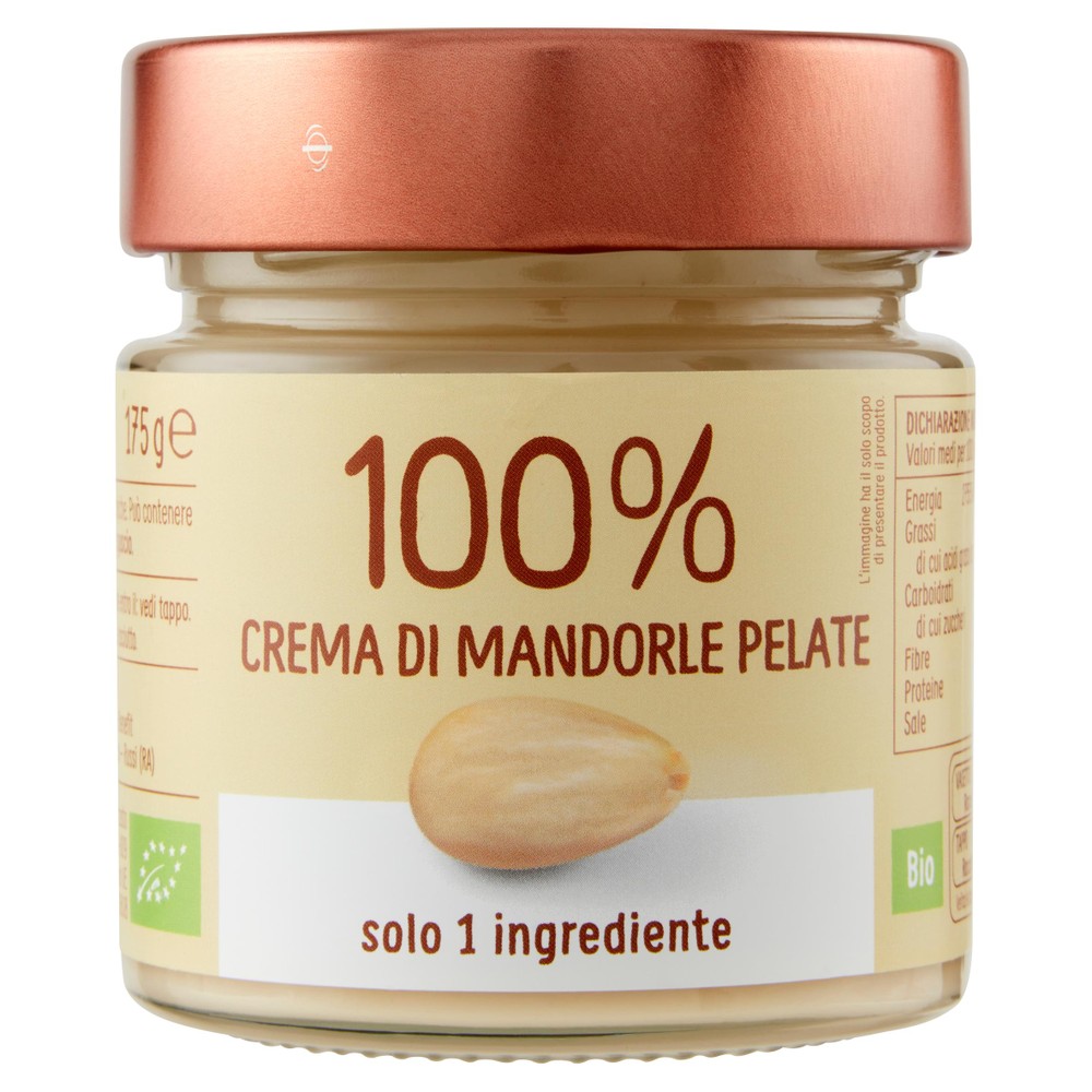 Crema Spalmabile Di 100% Mandorle Pelate Bio Eurocompany - Foto 1