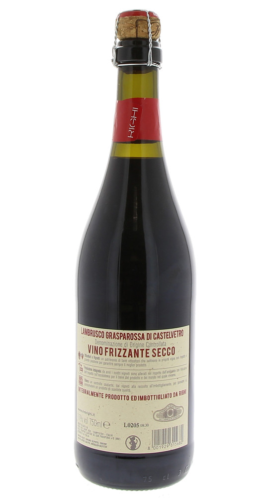 Lambrusco Grasparossa Secco Righi