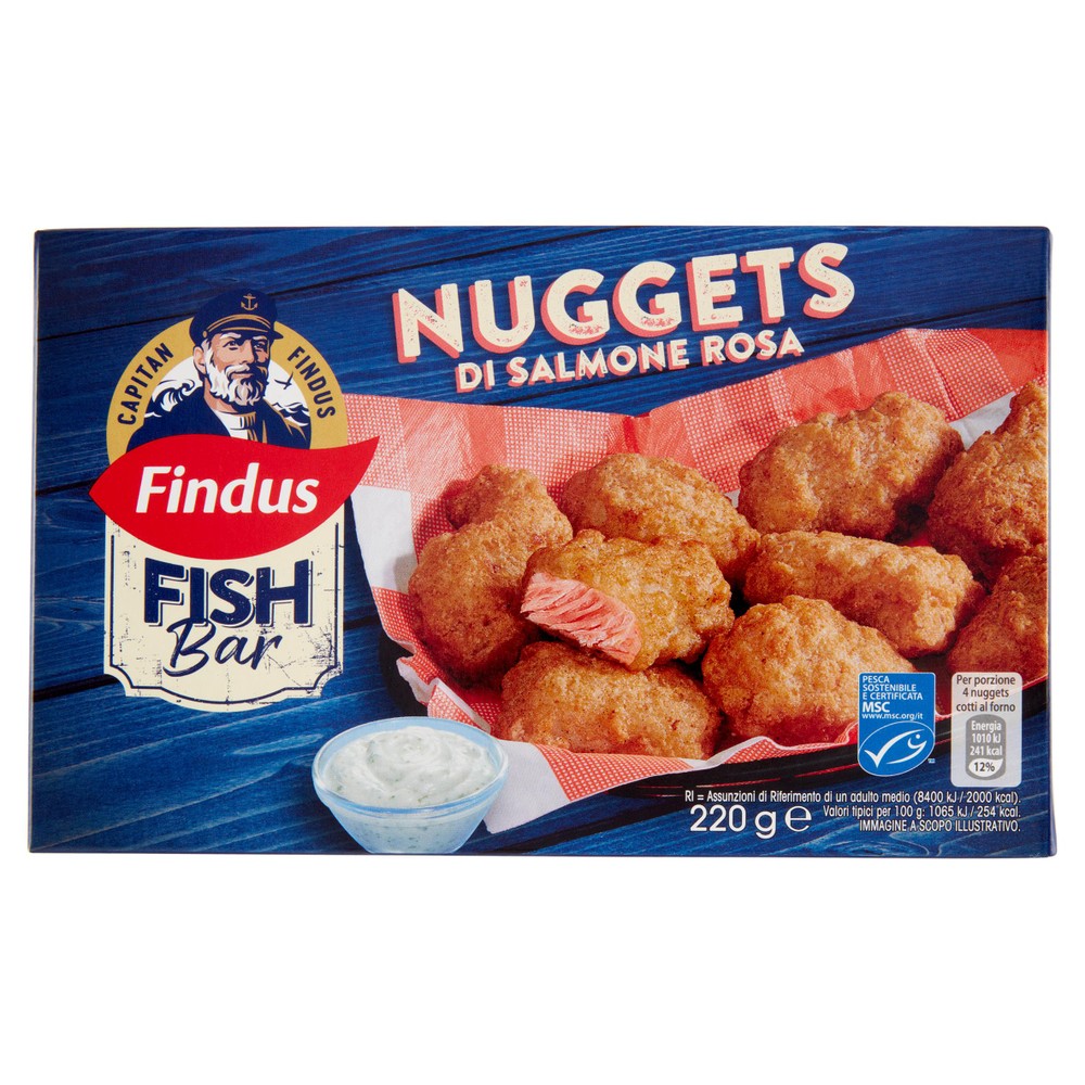 Nuggets Di Salmone In Pastella Fish Bar Capitan Findus - Foto 1