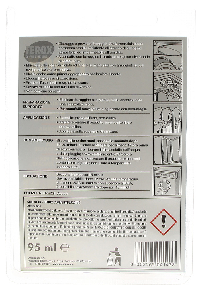 Convertiruggine 95ml Ferox - Foto 2