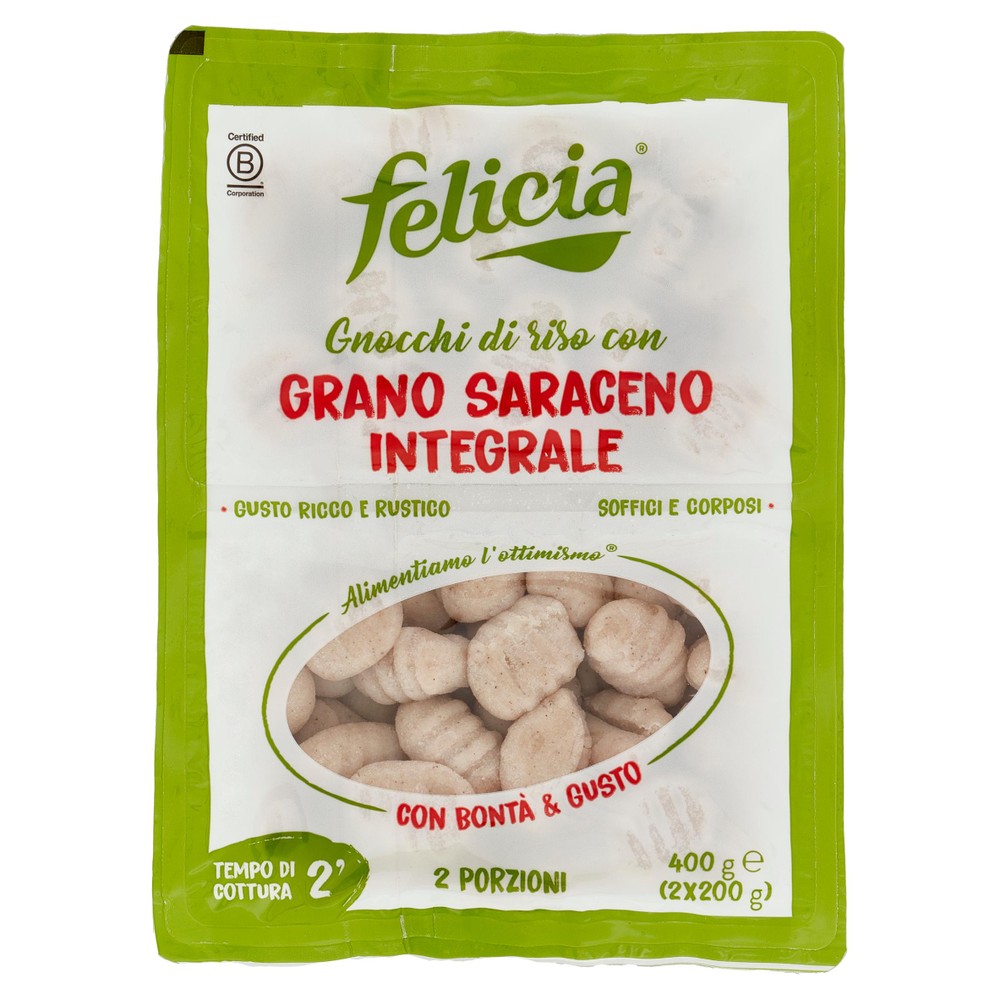 Gnocchi Grano Saraceno Senza Glutine Felicia - Foto 1