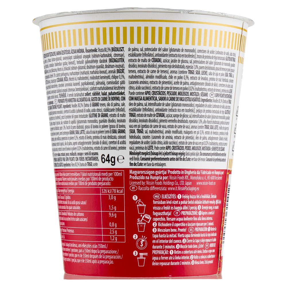 Noodles Istantanei Gusto Manzo Nissin - Foto 3