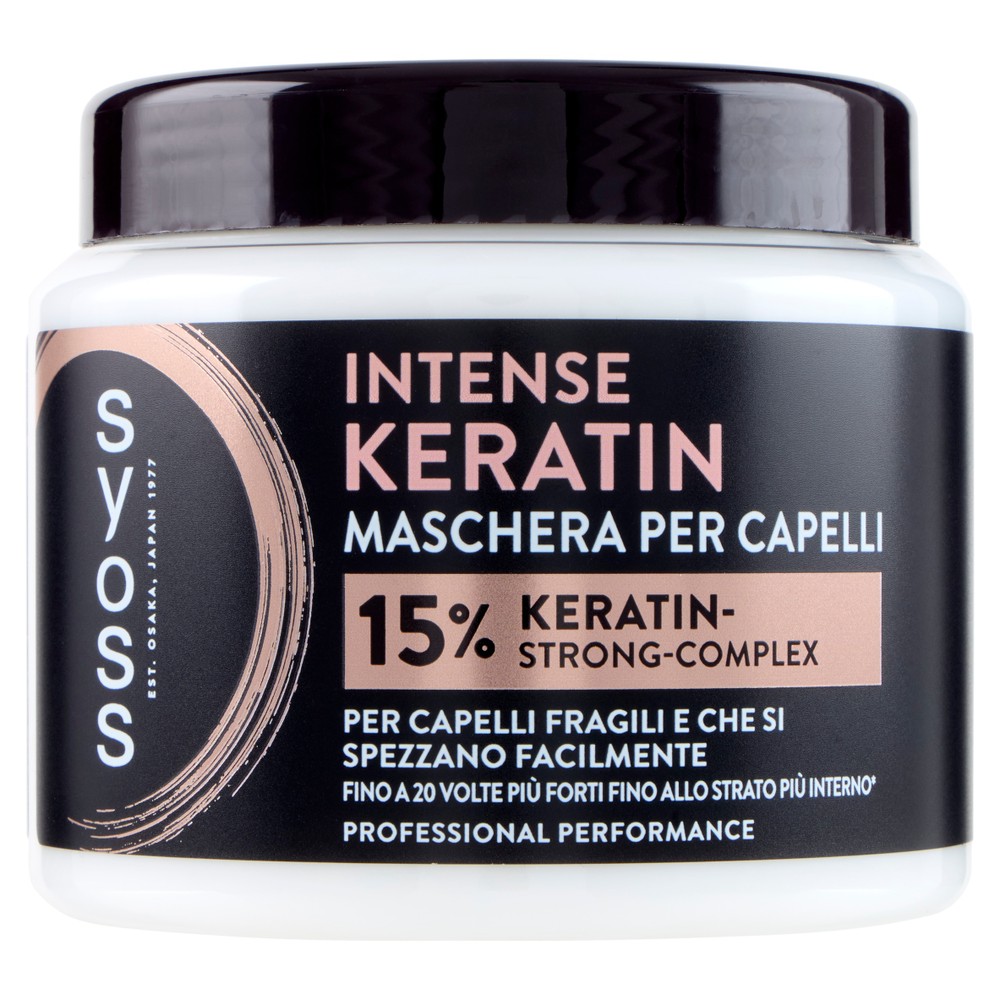 Maschera Capelli Keratine Syoss - Foto 1