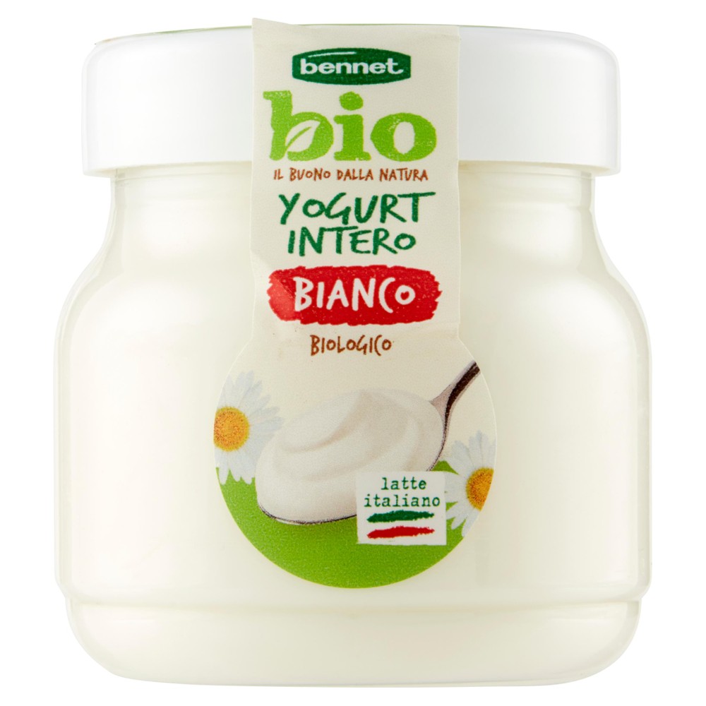 Yogurt Intero Bianco Naturale Bennet Bio - Foto 1