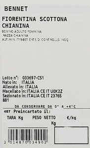 Fiorentina Di Scottona Chianina - Foto 3