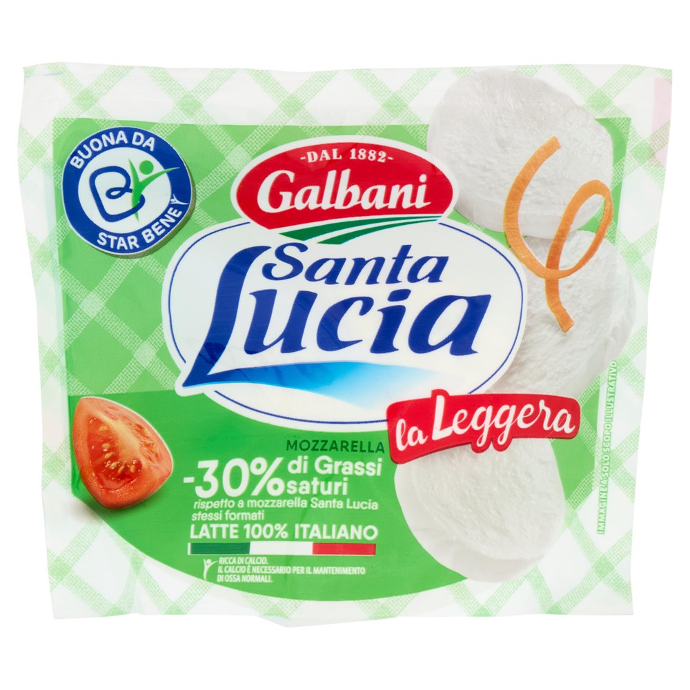 Mozzarella S.Lucia Light Galbani - Foto 1