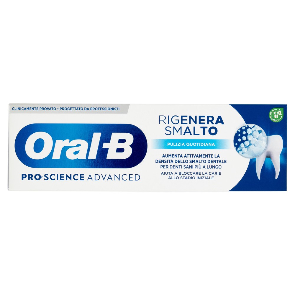 Dentifricio Oral B Rigenera Smalto Pulizia Profonda