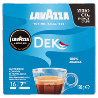 Capsule Espresso Dek Cremoso Lavazza A Modo Mio Conf . Da 16 Capsule Espresso Dek Cremoso Lavazza A Modo Mio Conf . Da 16