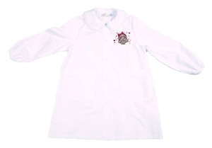 Grembiule Asilo Bambina 6 Anni Bianco - Foto 1