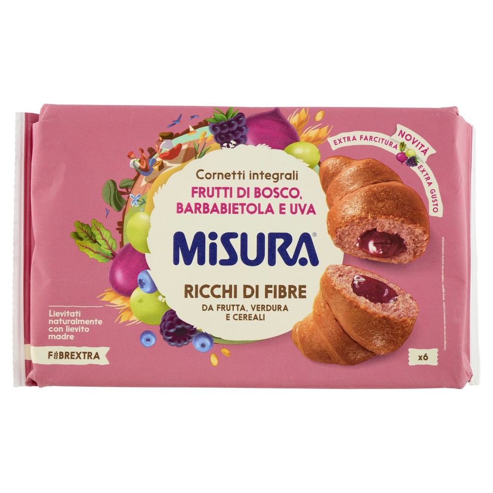 Cornetto Fibrextra Viola Extra Farcitura Misura - Foto 1