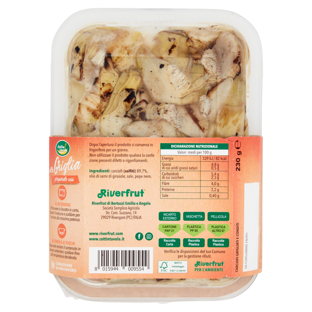 Carciofi Grigliati In Vaschetta - Foto 3