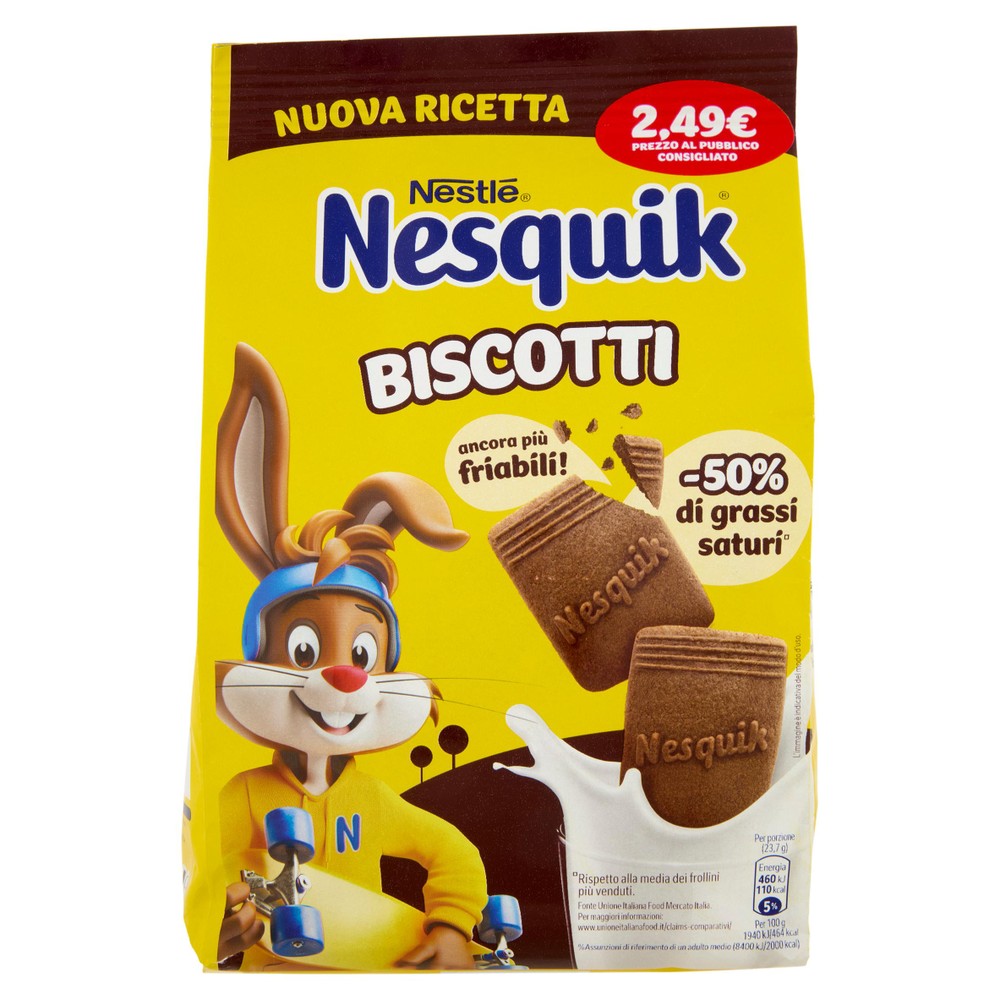 Biscotti Frollini Friabili Al Cacao E Latte Fresco Nesquik - Foto 1