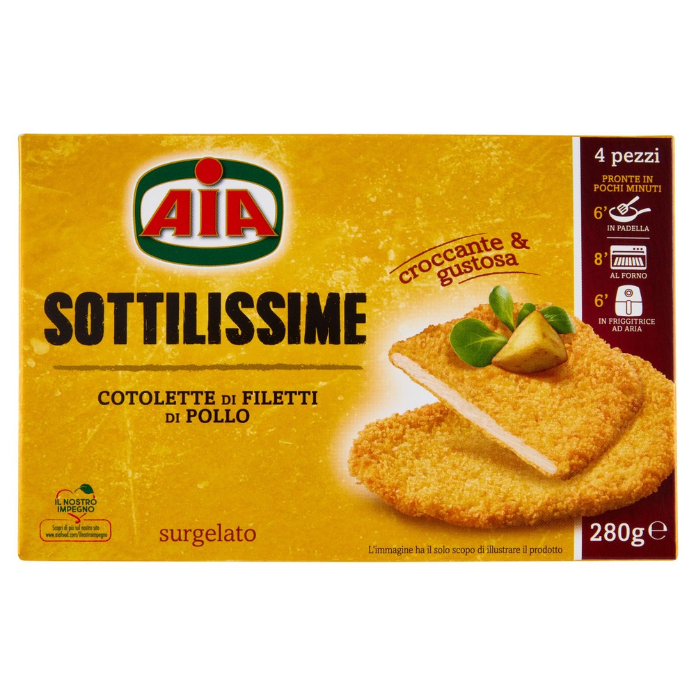 Sottilissime Di Pollo Surgelate Aia - Foto 1