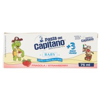 Dentifricio Baby +3 Fragola Pasta Del Capitano Dentifricio Baby +3 Fragola Pasta Del Capitano