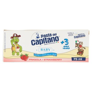 Dentifricio Baby +3 Fragola Pasta Del Capitano - Foto 1