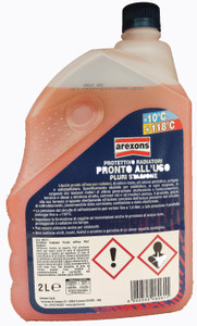 Liquido Protettivo Radiatori Rosso -20° 2l Arexons - Foto 2