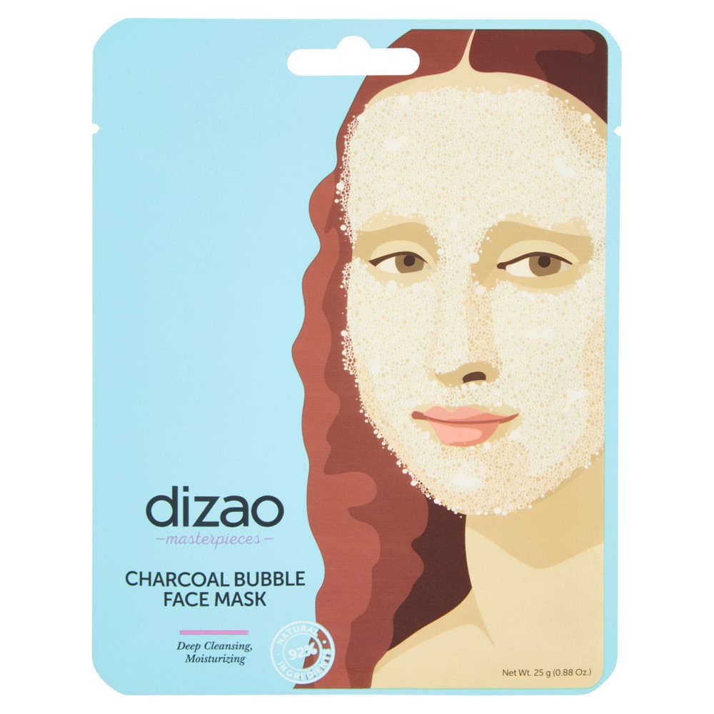 Maschera Viso Purificante Al Carbone Bubble Mask Dizao - Foto 1